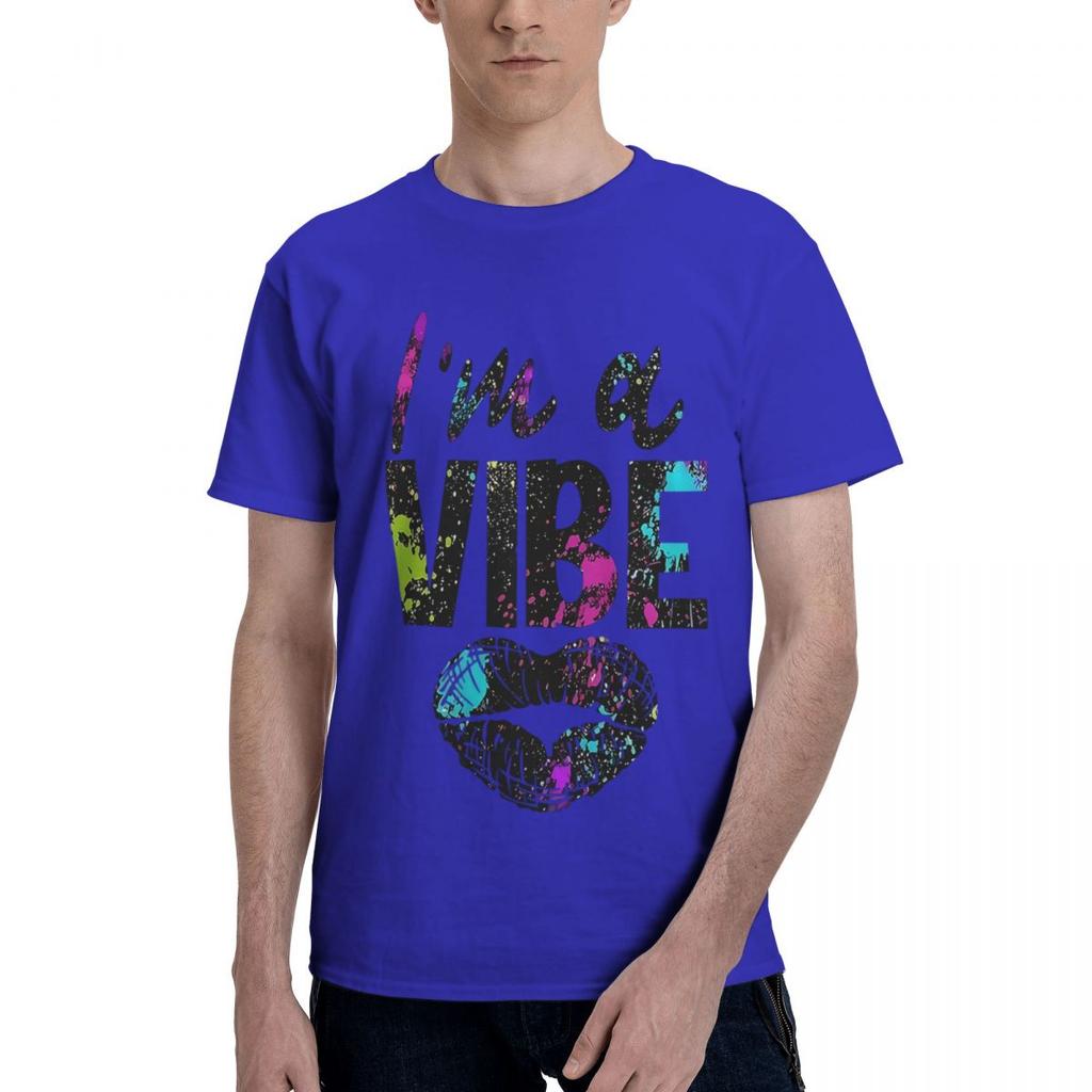 Chic Lips Letters 100 Cotton Casual Breathable Confortable Summer High End Mens Clothing Funny Gift