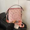 Trendy European & American Printed Letter Shoulder Bag
