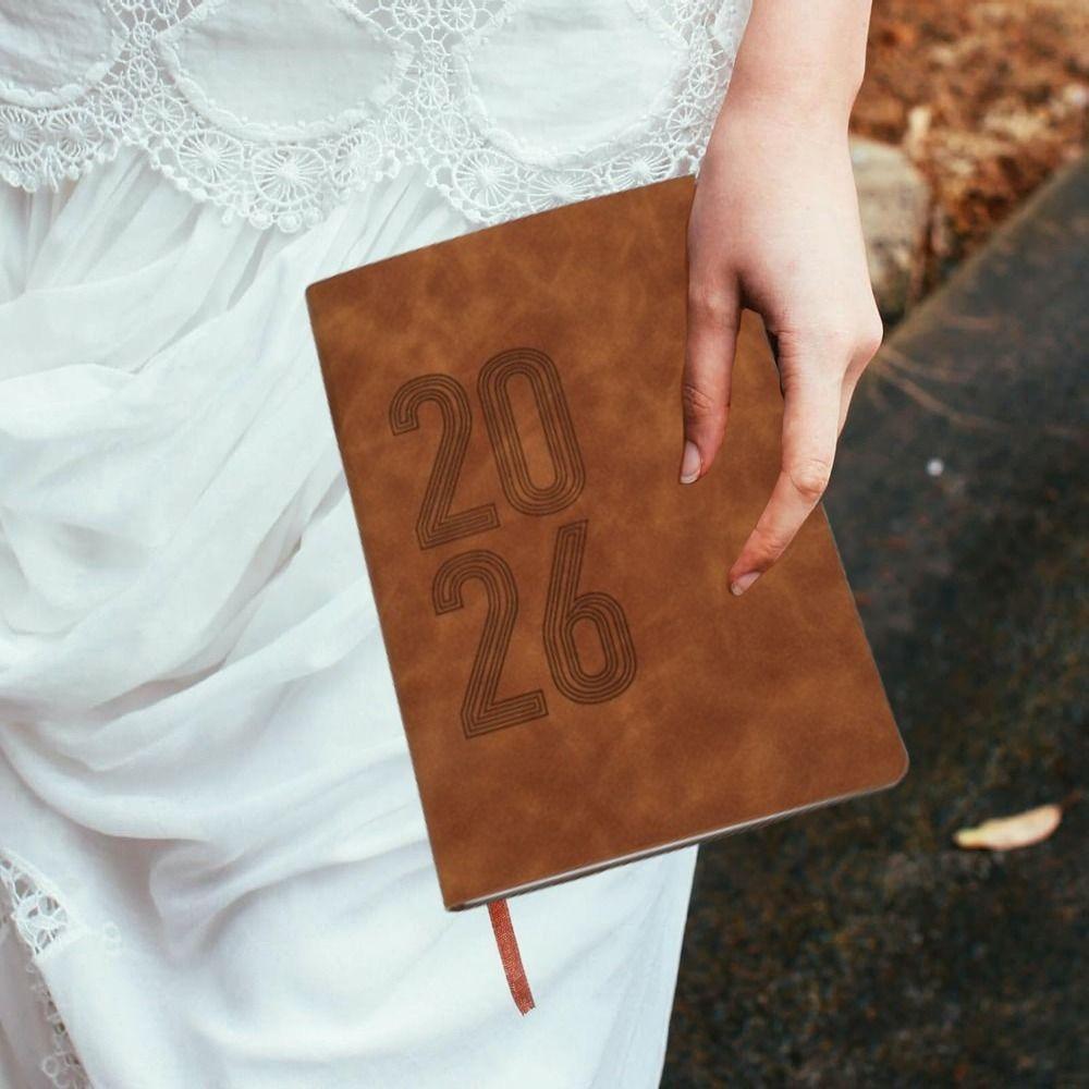 English Version 365 Days Efficiency Notebook Yearly Schedule Office Work Planner Student Diary