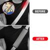 CEV5   Car Seat Belt Leather Safety Belts Cover Shoulder Protection For Mercedes Benz AMG W202 W212 W213 WAMG 220 W221 W222 C180 C200
