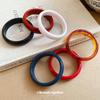and American Cross-Border Resin Geometric Round Bracelet, Fashionable, Simple, Versatile Bracelet, Forest Style Niche Design Jewelry for Women