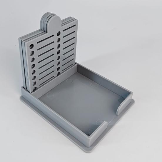 Держатель для липких заметок, защитный чехол, компактный дизайн, портативный многоразовый диспенсер для липких заметок, набор для офиса, школы