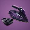 Паровой утюг 2400 Вт/360 мл 5 режимов регулировки Беспроводная зарядка Портативный отпариватель для глажки одежды Портативная керамическая подошва