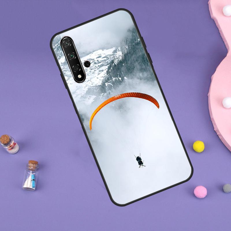 Спорт Парапланеризм Для Huawei Nova 7i 8i 11i 12i 12s 9 10 SE Y60 Y61 Y70 Y72 Y73 Y90 Y91 P20 P40 P30 Lite Чехол