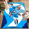 Haaland (103) Customized Name Floor Mat Design for Bedrooms Playrooms Foyer Dining Room Antislip Carpet Decorate Offices Best for Christmas