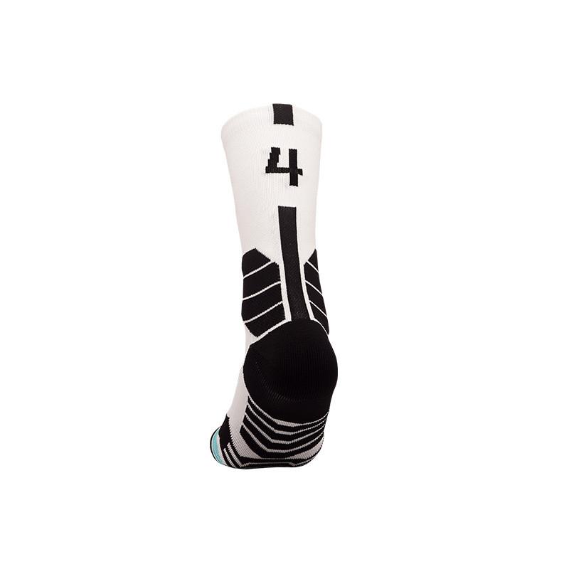 Adult Basketball Socks With Breathable Nylon Material For Sports Performance And Moisture Wicking