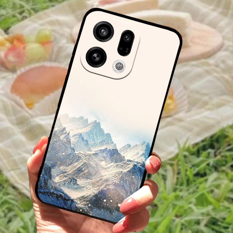 Чехол для OPPO Find X9 Pro FindX9 Силиконовый Мягкий TPU Чехол для Телефона для OPPO Find X9Pro X 9 Чехол Бампер Противоударный Funda Coque PLJ110