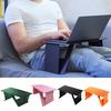 Laptop Stand Space-saving Foldable Computer Support Stand Adjustable Small Laptop Desk Bedroom
