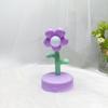 Миниатюрные пейзажи, мини светодиодный ночник в виде цветка, милая настольная лампа, креативный мультяшный прикроватный светильник, детская игрушка