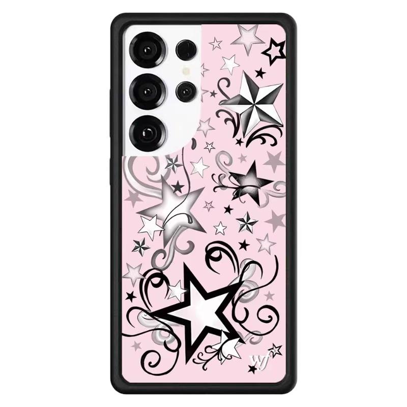 Чехол для телефона Wildflower Girls Nessa Barrett для Samsung S23 S24 S25 S26 Ultra wf Girls Sandy Liang Звезда мультяшный ударопрочный чехол