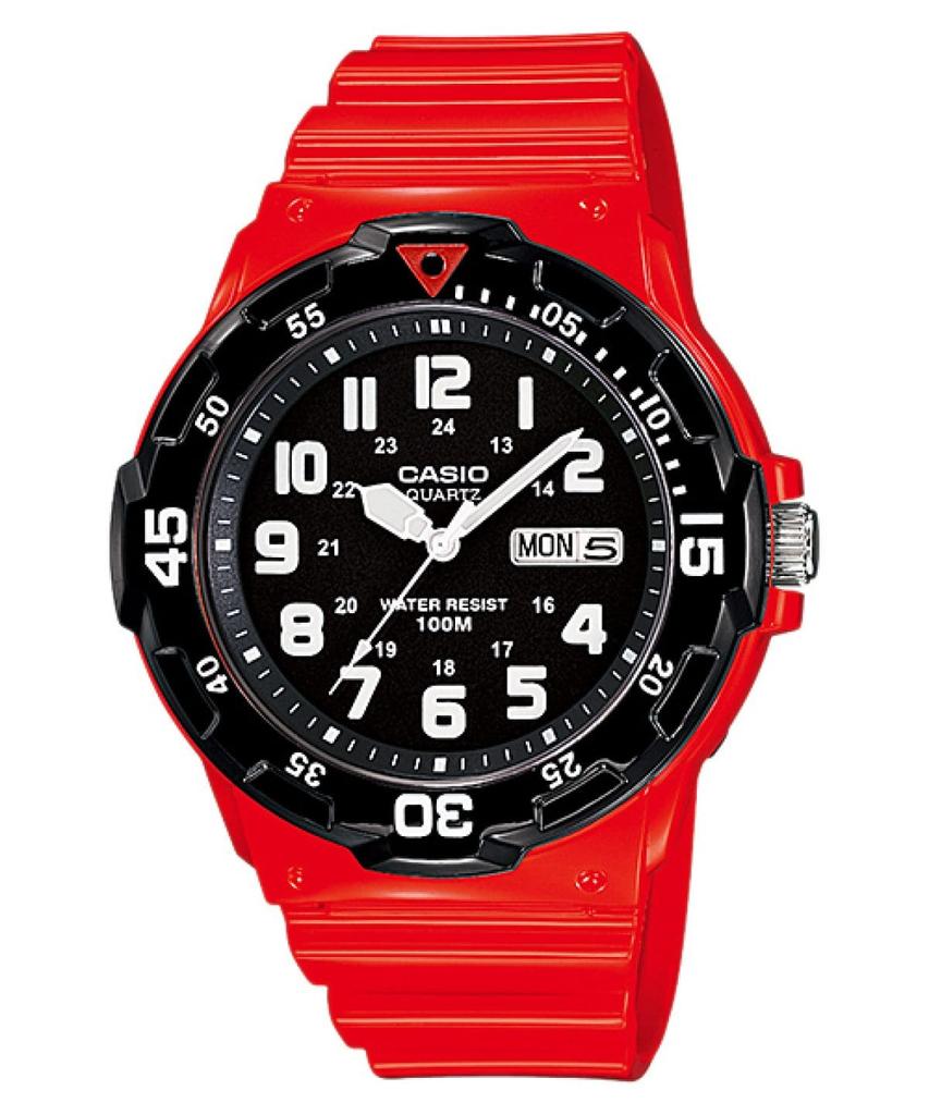 Спортивные часы Casio с кварцевым аналоговым механизмом MRW-200HC-4BV / Винтажные, Спортивные часы, Оригинальные Casio