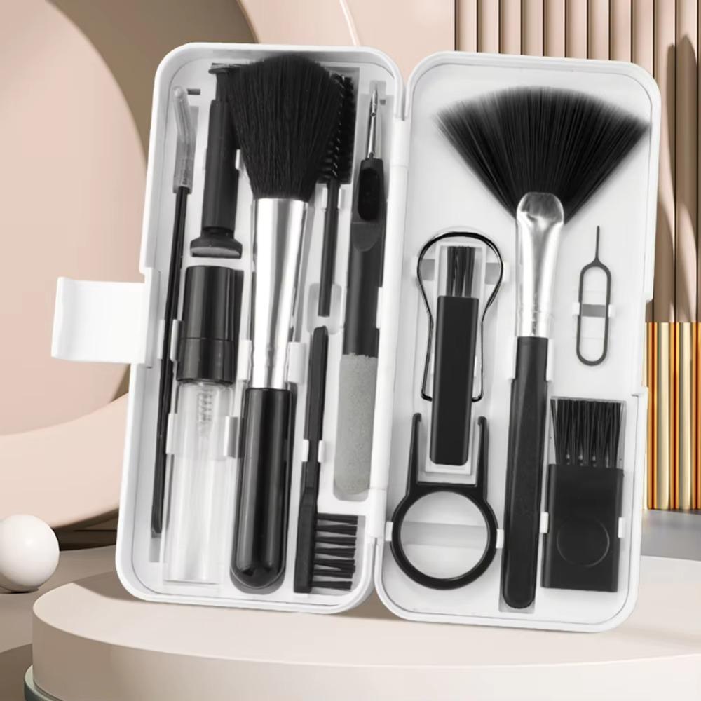 18 In 1 Earphone Clean Brush Set with Storage Box Keycap Puller Kit  Phone