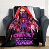 Chucky Goin To The Chapel Name Blanket With Personalized Name Comfortable All Seasons Suitable For Sofas Beds Travel Camping And Office