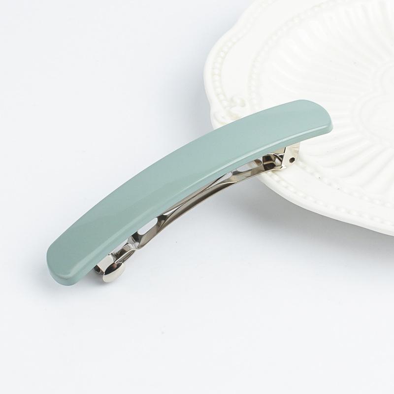 Матовая заколка для волос в корейском стиле для женщин и девушек - Простой и элегантный повседневный аксессуар