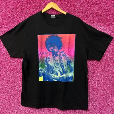 Психоделический рок-футболка Jimi Hendrix размер L
