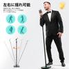 CAHAYA Microphone Straight Height 3230g Iron Width Phone Microphone Holder Ideal for and Includes Microphone Cable and Japanese Installation