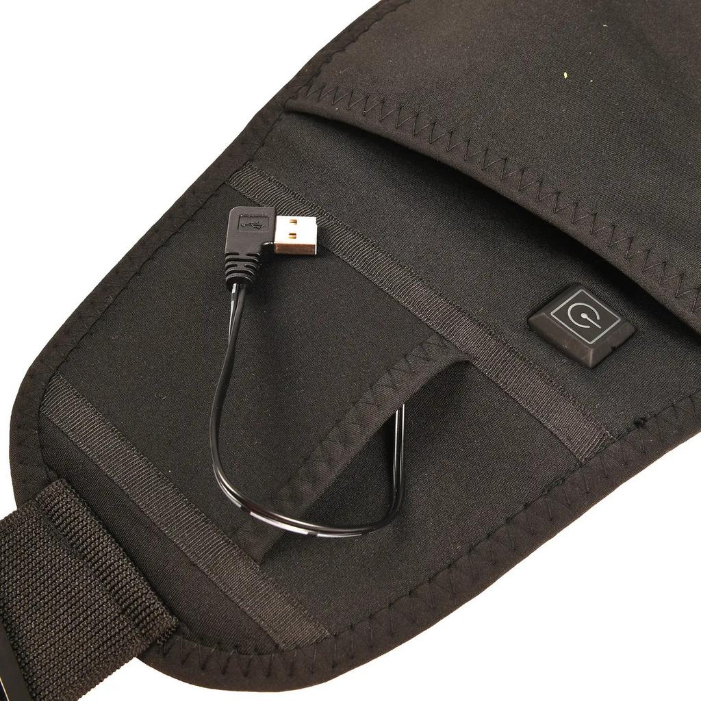 Electric Heating Pad Belt Supretto for the Abdomen, Back and Waist (8708)