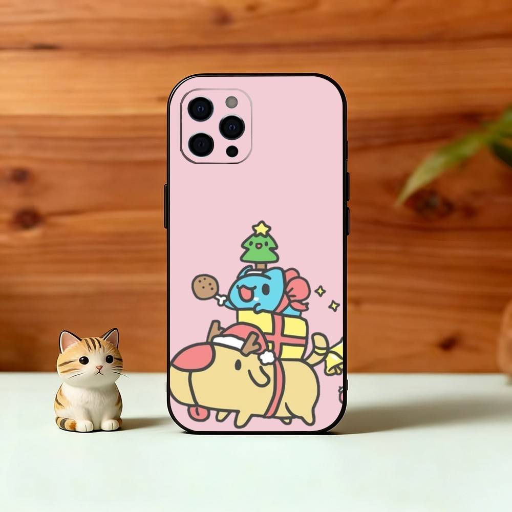 C-Capoo Kawaii B-Bugcat Phone Case Silicone Soft For IPhone 17 16 15 14 13 12 11 X XR Plus Pro Max Plus