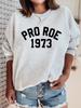 Pro 1973 Женские толстовки Roe Vs Wade My Body My Choice Толстовки с капюшоном Feminism Top 90S Гранж Феминизм Одежда