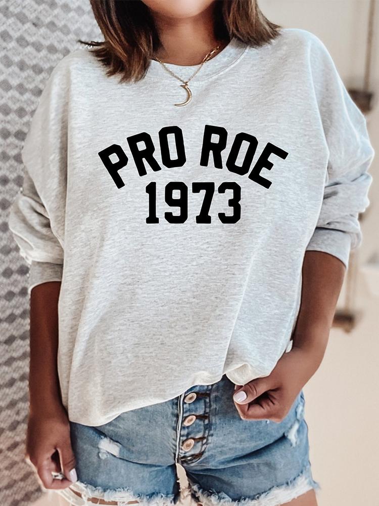 Pro 1973 Женские толстовки Roe Vs Wade My Body My Choice Толстовки с капюшоном Feminism Top 90S Гранж Феминизм Одежда