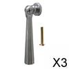 3xZinc Alloy Pull Handles Hardware Door Handle for Cupboard Bathroom Furniture