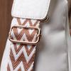 Удобная женская сумка-слинг через плечо из экокожи VINTAGE Bag 22752 Белый