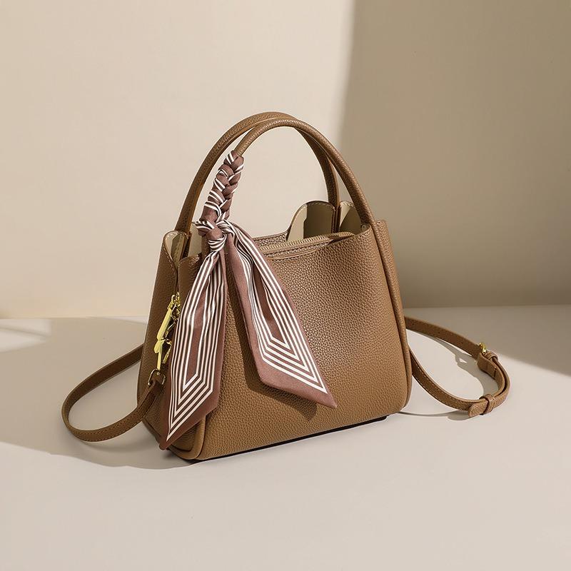 Сумка женская новая портативная женская сумка, сумка-мессенджер, кожаная плетеная корзина, высококачественная сумка-ведро для мамы