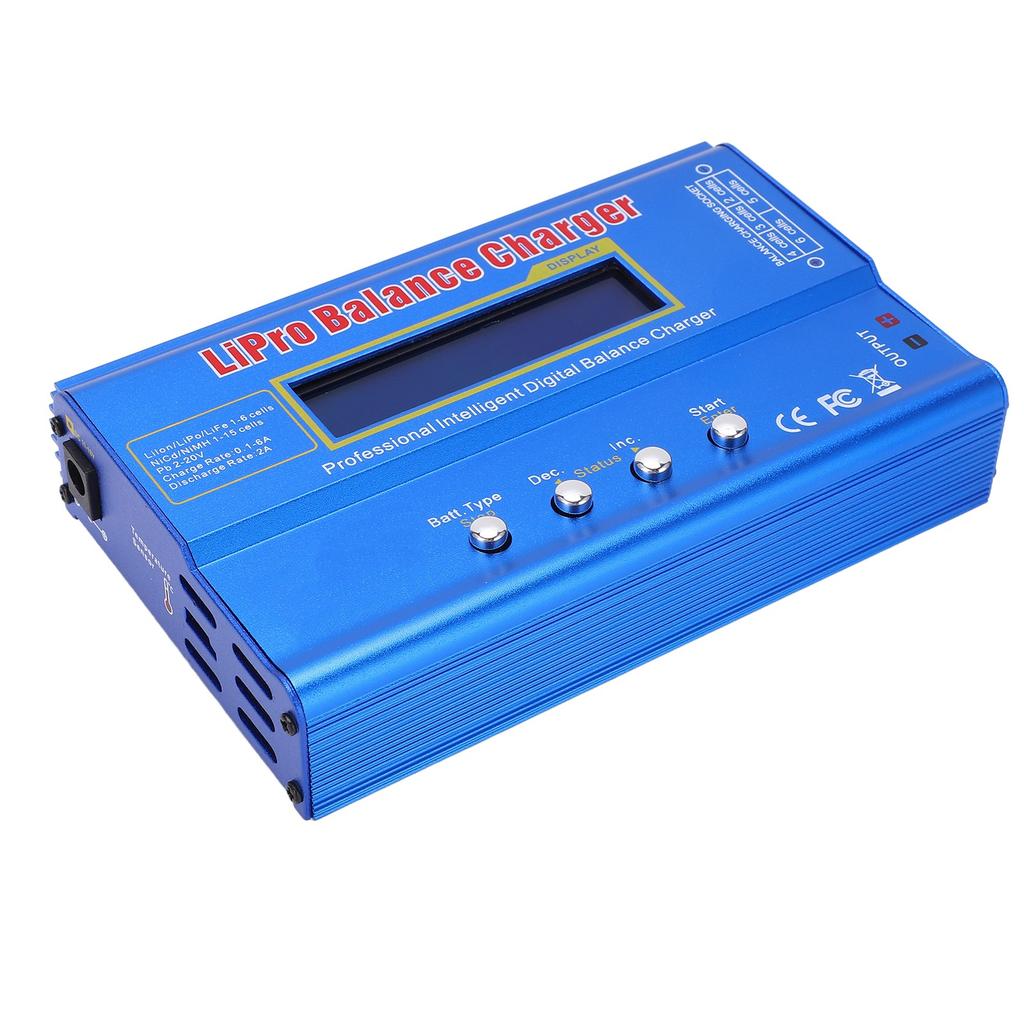 B6 80W Multifunctional Balance Charger with XT60 Connector for Airplane Model