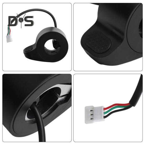 Ebike Thumb Throttle Electric Scooter Finger Thumb Speed Throttle Replacement Accessories for Gotrax GXL V2 And for M365