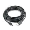5M Мини USB-кабель USB 2.0 Тип A на Mini B Кабель Зарядный шнур Папа для GoPro Hero 3+, Hero HD, PS3 , Мобильных телефонов, MP3 ,Камеры