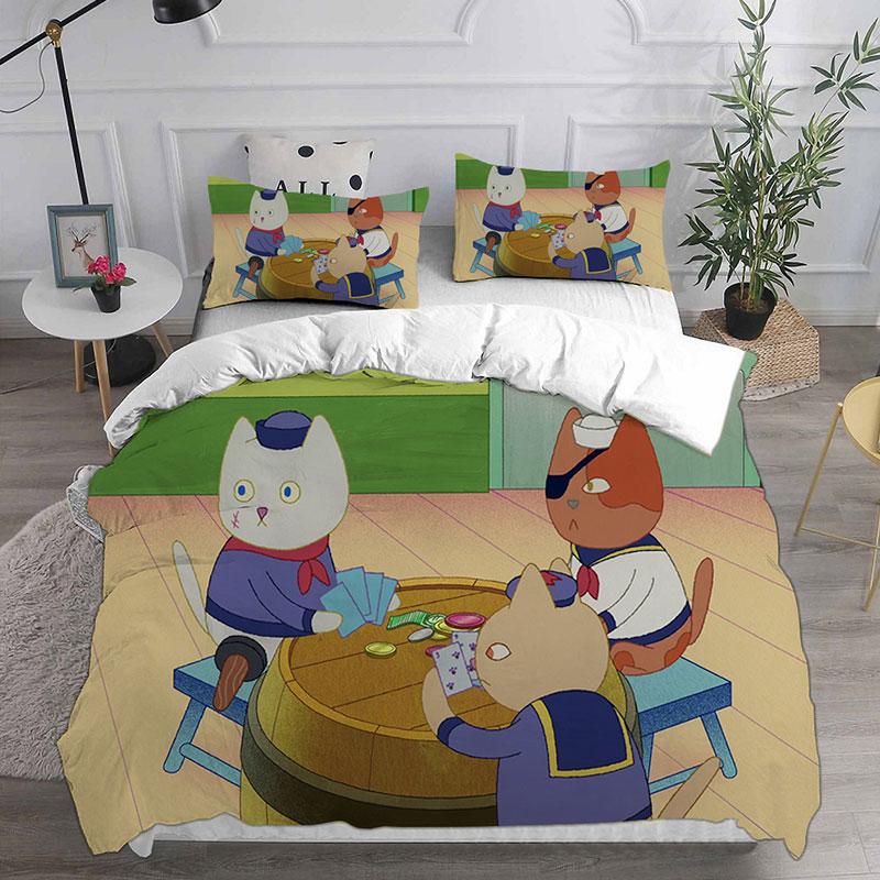 Постельные комплекты The Midnight Gospel Одеяло Стеганое покрывало Покрывало Пододеяльник Наволочка Комплекты из 2-3 предметов Детский Взрослый размер