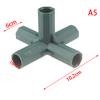 16Mm Pvc Fitting Stable Support Heavy Duty Greenhouse Frame Building Connector