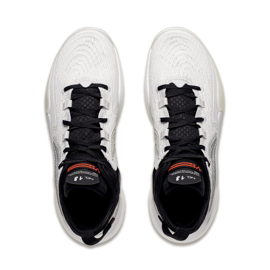 Баскетбольные кроссовки Li Ning Yu Shuai 18 Inheritance Full Palm Cushioning Anti-Slip Wear Resistance Support Rebound Mid-Top для мужчин ABAU009-3