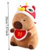 Blessing Capybara Plush Toy Wealth Capibara Fluffty Doll Cute Capybara Plush Doll  Birthday Gift