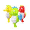 Bath Toy Water Spray Sprinkler Wind Up Clockwork Spring Floating for Infant Toddler Sea Horse