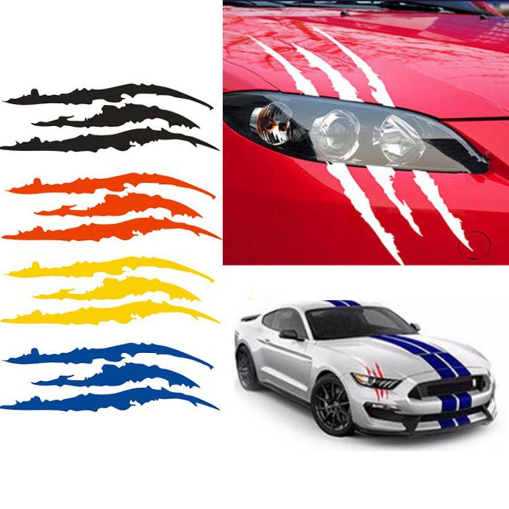 Sticker Claw Marks Car Sticker Hood Light Decorative Stickers Auto Sticker Claw Scratch Car Sticker