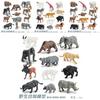 Pvc Chameleon Elephant Lion Figurines Set With Static Design For Classroom Teaching And Home Decor