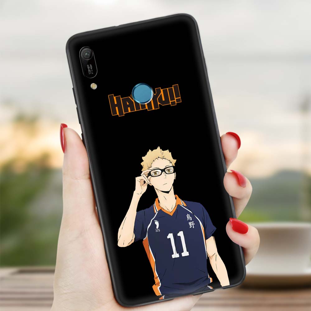 Мягкий чехол Haikyuu Hinata Attacks Love Volleyball Anime для Huawei P30 Pro P40 Lite EP Smart Z Y7 Y6 2019, чехол для телефона, сумка для мобильного телефона
