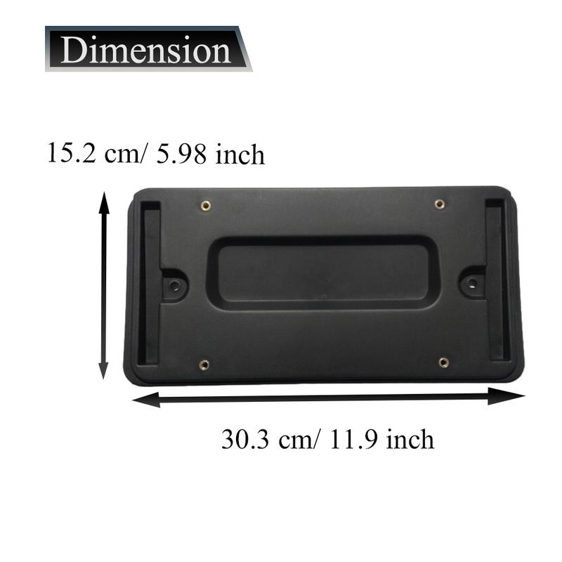 Car Rear License Plate Holder For Land Rover Range Rover LR2 LR3 LR4 Evoque Bracket For n Standard Only LR019327