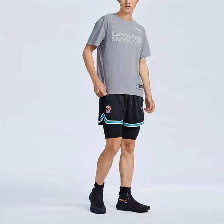 Li Ning CBA Basketball Shorts Men's Black AAPS143-2