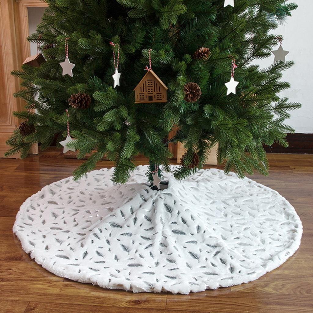 Tree Snowflake Decoration Skirt Christmas Christmas Decoration New Year Party Supplies Christmas Atmosphere Decoration