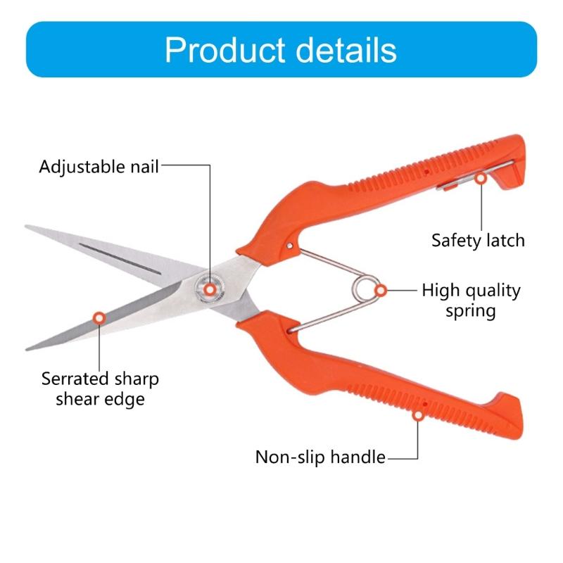 Овощная обрезка Обрезка фруктов Садовые ножницы Легкие Цветочные ножницы Для легкой работы Детальный уход за растениями