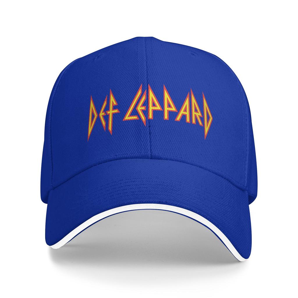Бейсболка Def Leppard Hysteria Tour 88 Женская Мужская Принт Хип-Хоп Кепки Летняя Мода Теннисный Скейт Регулируемые Бейсболки