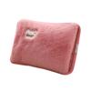 Rechargeable Electric Hot Water Bag Safety Rabbit Fur Reusable Hot Water Bottle Hand Warmer Heat Pack