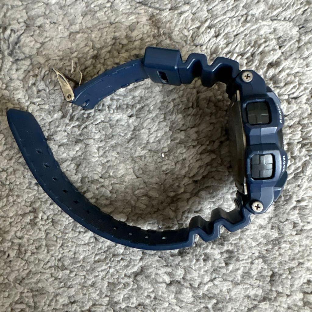 Б/у Цифровые часы CASIO G-SHOCK GULFMAN G-9100 Синие