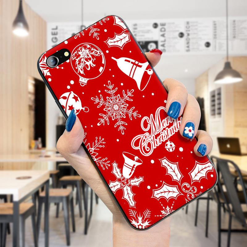 Милый чехол для телефона с рождественским рисунком и рисунком для Infinix Hot Tecno Camon 19 Pro Huawei P50 Pro OnePlus, мягкий силиконовый чехол из ТПУ для мобильного телефона