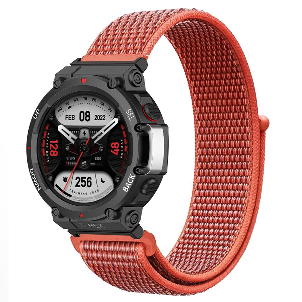 Нейлоновый ремешок-петля для умных часов Huami Amazfit T-REX 3/2, женский/мужской браслет для Amazfit T-Rex/T-Rex Pro, ремешок на запястье Correa