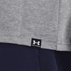 Under Armour Футболка с круглым вырезом и коротким рукавом с логотипом, мужская, серая 1384037-035
