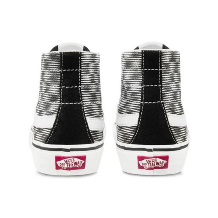 Vans Sk8 138 Decon Sf High Top Skate Shoes Black And White Checkerboard Unisex Skate Shoes VN0A3MV1WOJ