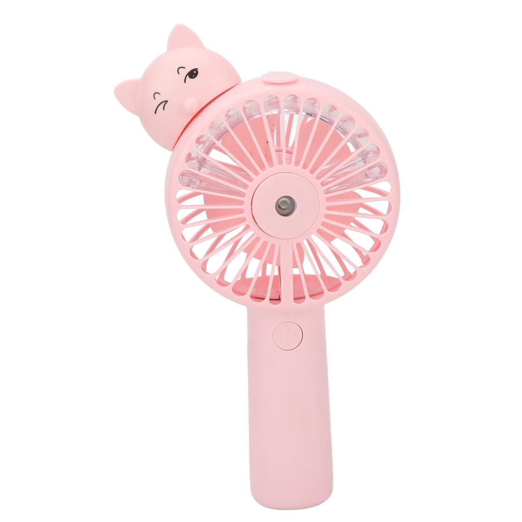 Мини Портативный Ручной Перезаряжаемый Распылитель Вентилятор Увлажнитель воздуха Держатель для мобильного телефона